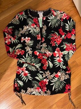 Tommy Bahama Tropical Rash Guard Top - Sample Piece